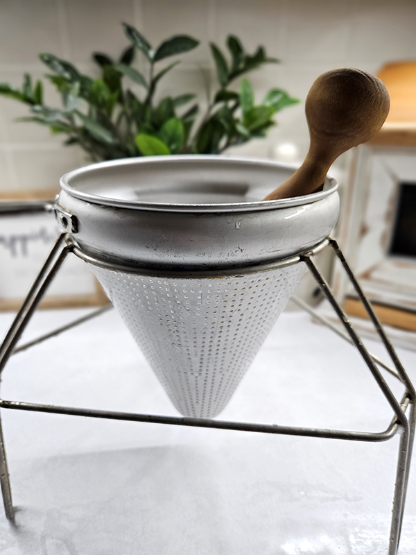 Antique sieve - October 2024 Homesteading Update