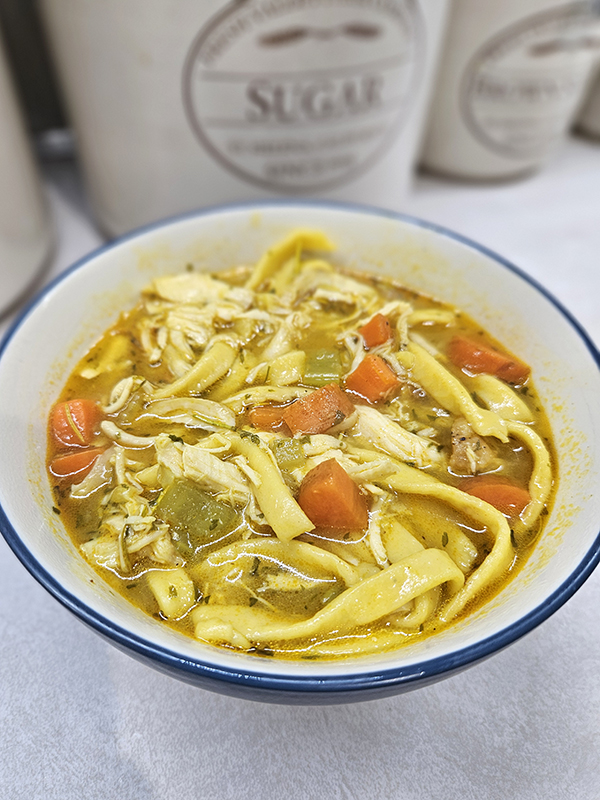 Chicken noodle Soup - January 2025 Homesteading Update