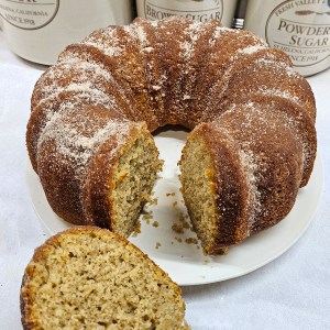 Apple Cider Donut Cake