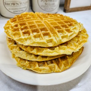Soft buttermilk waffles