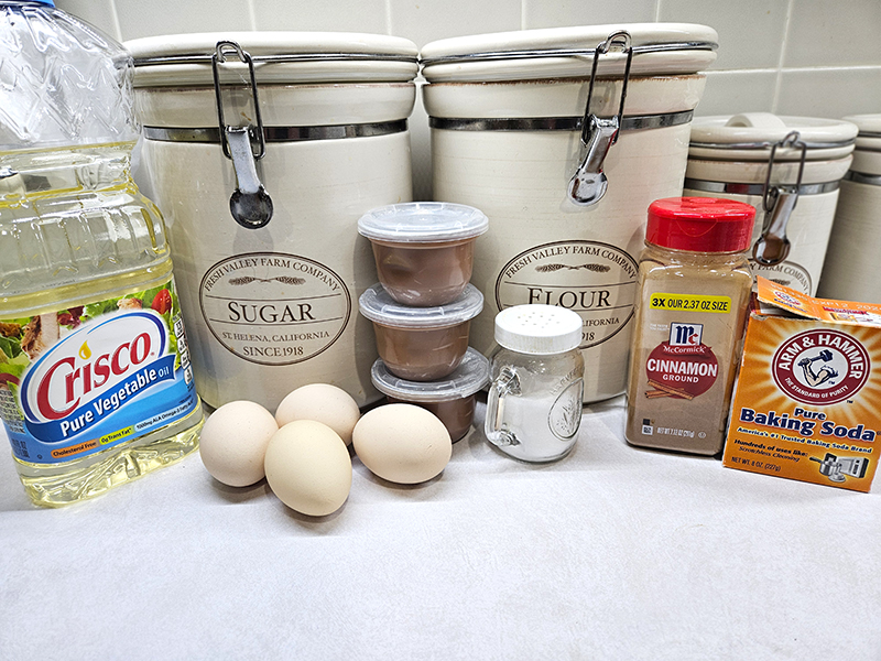 Ingredients for the recipe