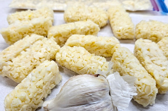 Freezing Sprouted Garlic For Long-Term Storage And Easy Use