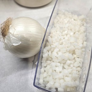 Freezing Diced Onions