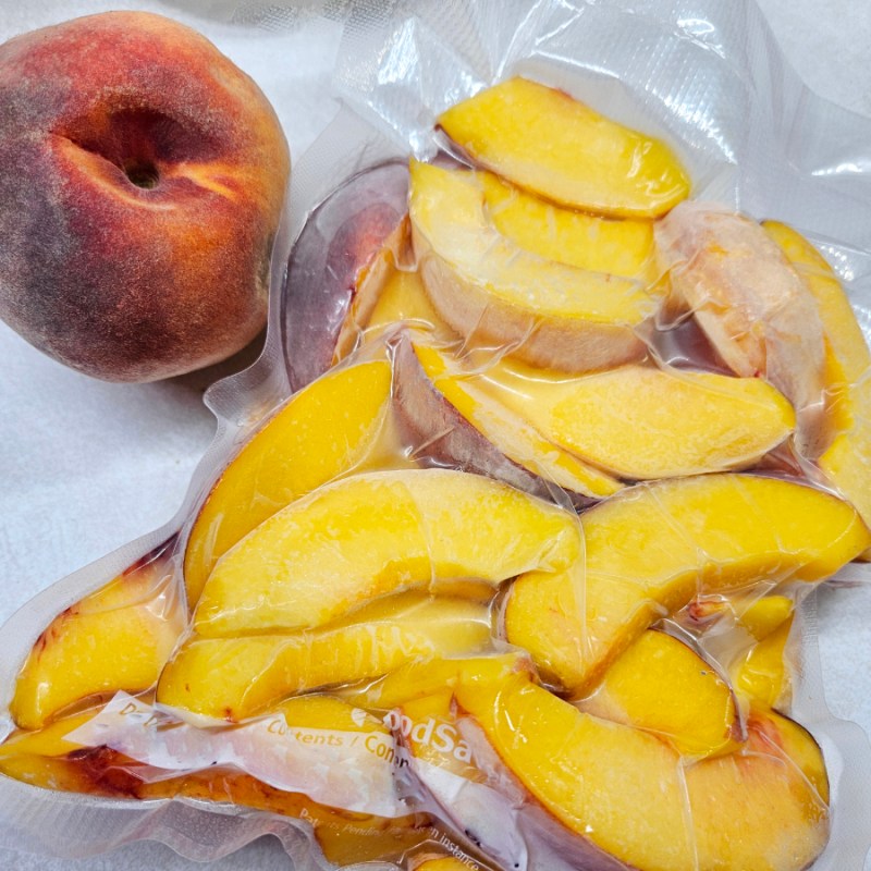 Freezing Peaches The Simple Way