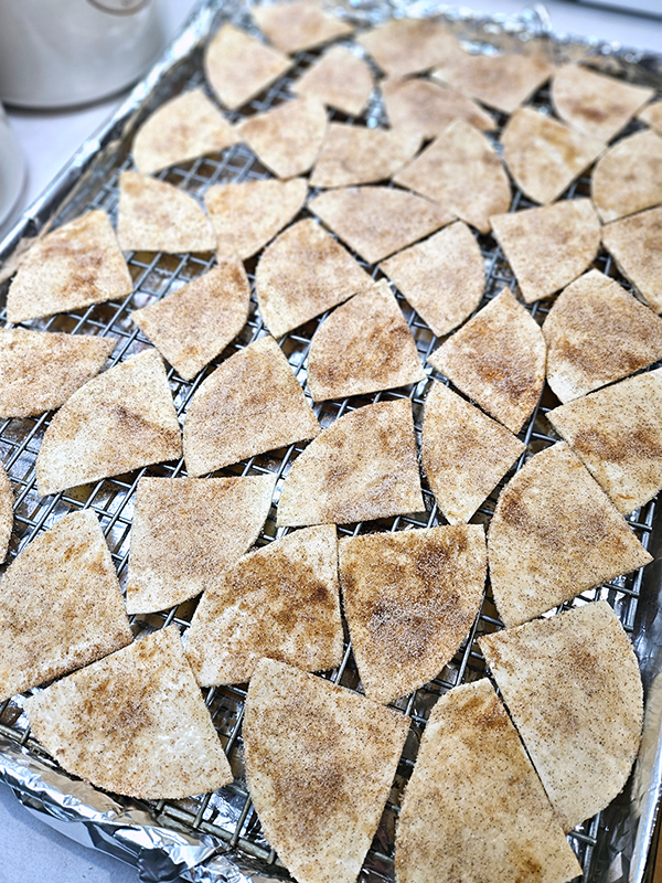 Cinnamon sugar chips