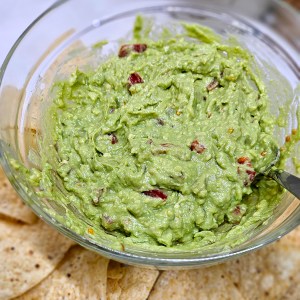 Six ingredient guacamole