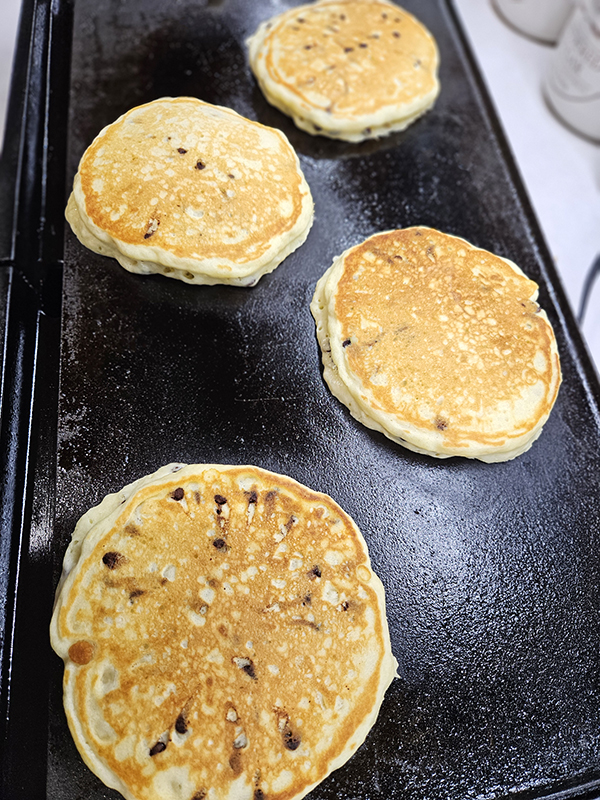 Chocolate chip alternatives to old fashioned pancakes