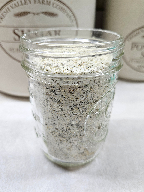 March 2025 Homesteading Update - Dry ranch dressing