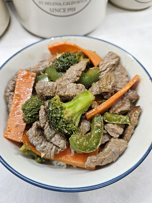 March 2025 Homesteading Update - Beef Stir Fry