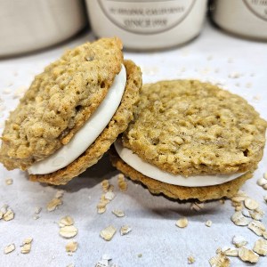 Homemade Oatmeal Cream Pie Sandwich Cookies
