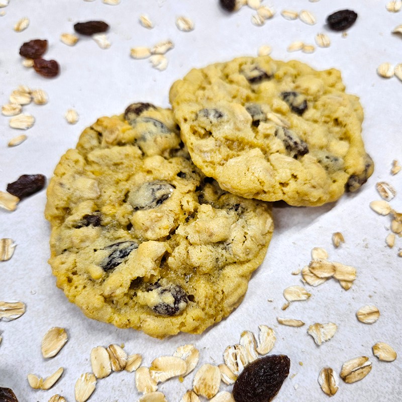 Old Fashion Oatmeal Raisin Cookies