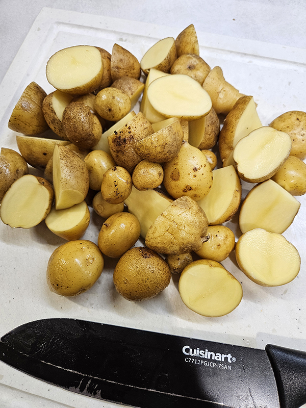 New potatoes