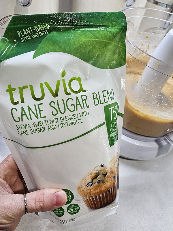 A bag of Truvia cane sugar blend