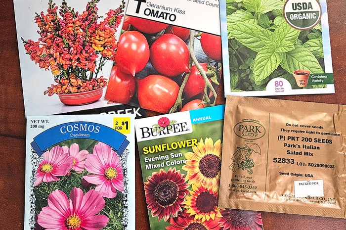 How To Read And Understand Seed Packet Information