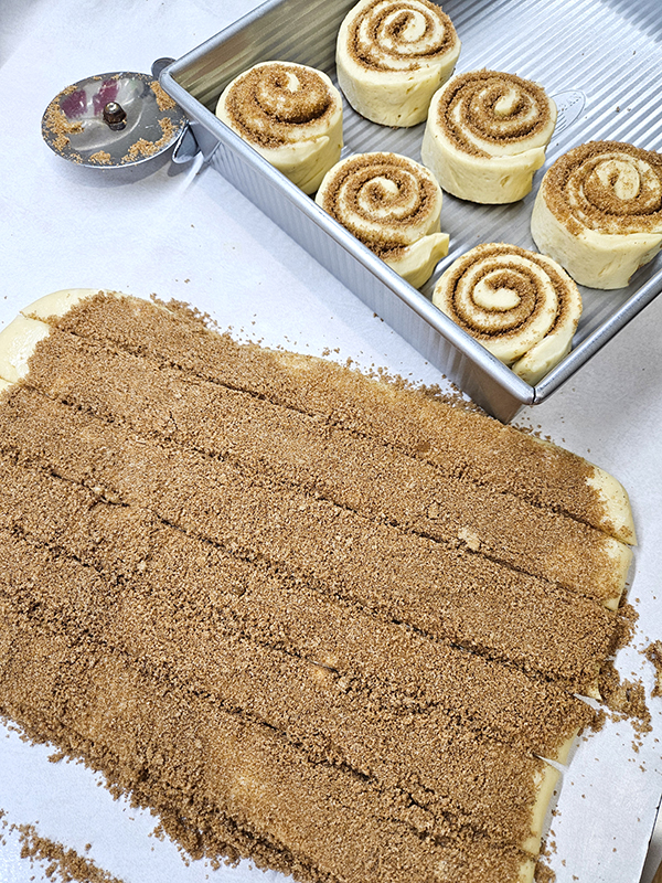Cinnamon sugar filling