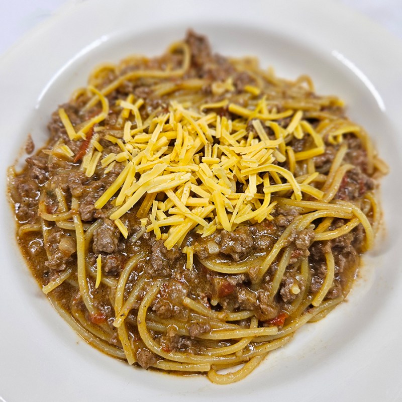 Skillet Taco Spaghetti