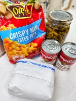 5 ingredient Tater Tot Casserole - A Classic Midwestern Hot Dish