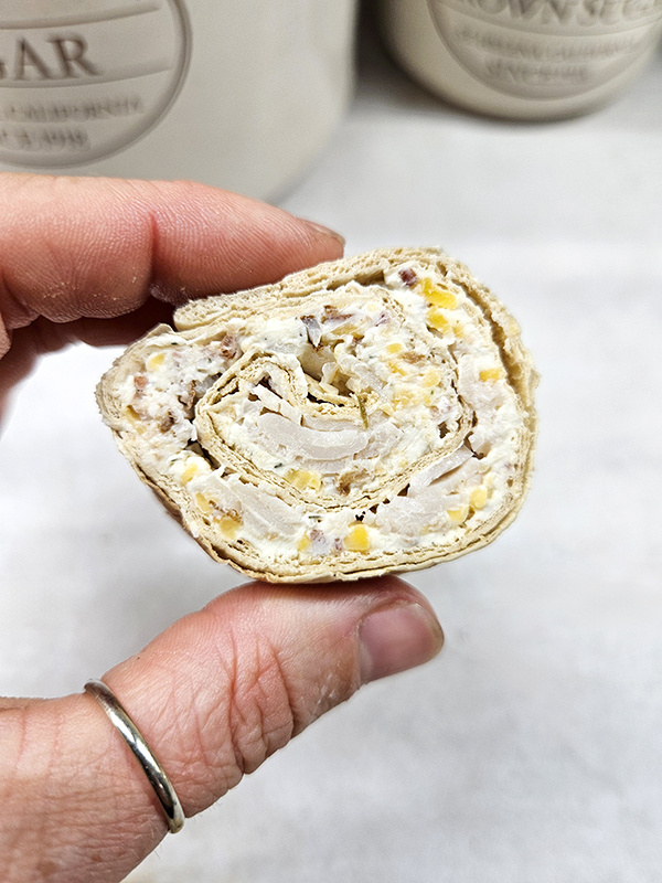 One cut pinwheel