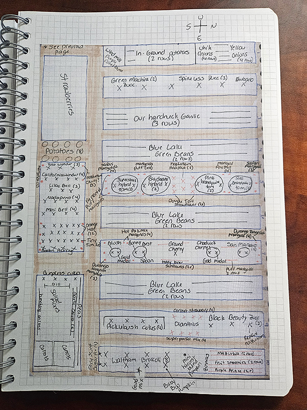 A garden journal - Winter Gardening Tasks
